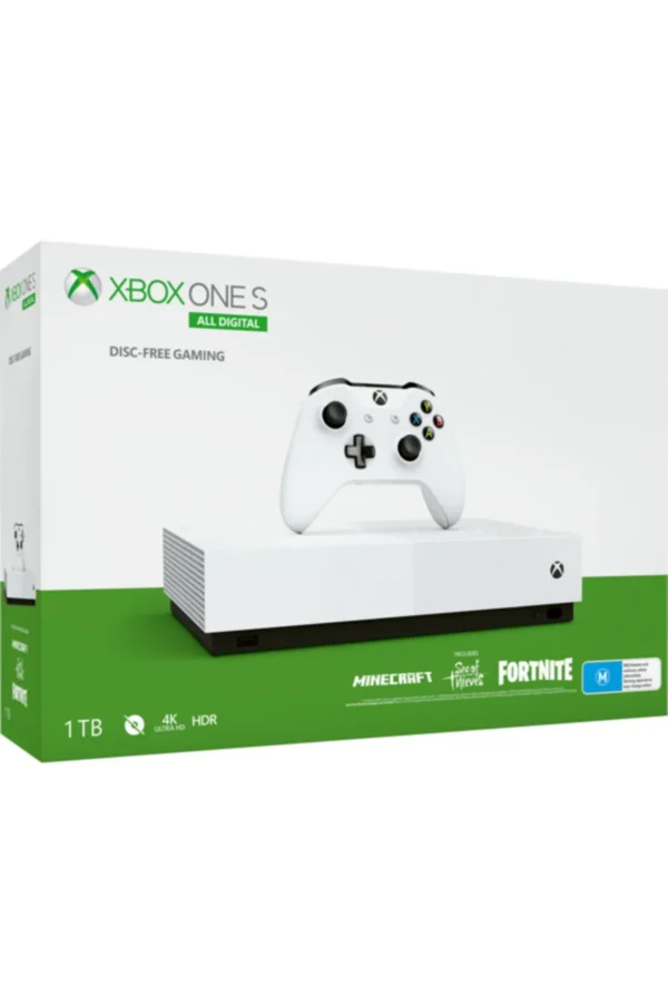 Microsoft Xbox One S 1TB Console All Digital Edition 4K Gaming Console